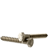 1/4"-10 x 6" Hex Lag Screws Coarse 18-8 Stainless Steel (300/Bulk Pkg.)