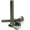 1/2"-13 x 6" Fully Threaded Carriage Bolts A307 Grade A Zinc Cr+3 (125/Bulk Pkg.)