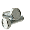 #10-24 x 1/4" (Fully Threaded) Machine Screws Indented Hex Head Unslotted Coarse Zinc Cr+3 (9,000/Bulk Pkg.)