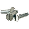 #8-32 x 1/4" (Fully Threaded) Undercut Flat Slotted Machine Screws Zinc Cr+3 (15,000/Bulk Pkg.)