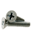 #12-24 x 2" (Fully Threaded) Phillips Flat Head Machine Screws Zinc Cr+3 (100/Pkg.)