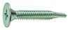 #10-24 x 1" F/T Phillips Wafer, #3 Point Self Drilling Screws Zinc Cr+3 (250/Pkg.)