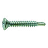 #8-18 x 1" F/T Phillips Oval Head, #2 Point Self Drilling Screws Zinc Cr+3 (500/Pkg.)