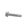 #8-18 x 1-1/4" Indent Hex Washer Head Unslotted, #2 Point Bsd Proferred Self Drilling Screws, Zinc Cr+3 (5,000/Bulk Pkg.)