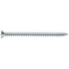 #12-11 x 1" Flat Slotted Tapping Screws Type A Zinc Cr+3 (100/Pkg.)