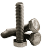 3/4"-10 x 2-1/2" Fully Threaded Hex Tap Bolt A307 Grade A Coarse Low Carbon Plain (140/Bulk Pkg.)
