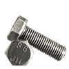 M5-0.80 x 25 mm Fully Threaded Hex Cap Screws 8.8 DIN 933 / ISO 4017 Coarse Med. Carbon Plain (4,000/Bulk Pkg.)
