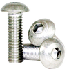 1/4"-20 x 5/8" Fully Threaded Button Socket Caps Coarse 18-8 Stainless (2,500/Bulk Pkg.)