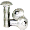M8-1.25 x 25 mm Fully Threaded Button Socket Caps Coarse 18-8 Stainless (2,000/Bulk Pkg.)