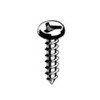#6A x 1" Pan Head Tri-Wing Sheet Metal Screw, 18-8 Stainless Steel (100/Pkg.)