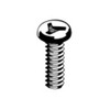 #10-24 x 1/2" Pan Head Tri-Wing Machine Screw, 18-8 Stainless Steel (100/Pkg.)