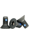 5/8"-11 x 1-1/4" Fully Threaded Flat Socket Caps Coarse Alloy w/ Nylon-Pellet Black Oxide (100/Bulk Pkg.)