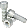 1/4"-20 x 1/2" Fully Threaded Socket Head Cap Screws Coarse Alloy Mechanical Zinc (500/Bulk Pkg.)