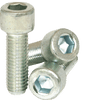 #8-32 x 1-1/4" Partially Threaded Socket Head Cap Screw Coarse Alloy Zinc-Bake Cr+3 (2,500/Bulk Pkg.)