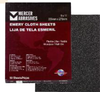 Multi-Purpose Emery Cloth Sandpaper Sheets 9 x 17, Grit: 120, Mercer Abrasives 216120 (50/Pkg.)