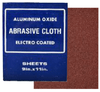 Sandpaper Cloth Sheets - Aluminum Oxide 9 x 11, Grit: 240X, Mercer Abrasives 225240 (50/Pkg.)