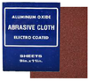 Sandpaper Cloth Sheets - Aluminum Oxide 9 x 11, Grit: 280X, Mercer Abrasives 225280 (50/Pkg.)