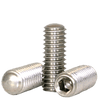 #10-32 x 3/16" Socket Set Screws Oval Point Fine 18-8 Stainless (2,500/Bulk Pkg.)