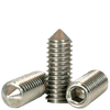 1/4"-20 x 3/8" Socket Set Screws Cone Point Coarse 18-8 Stainless (2,500/Bulk Pkg.)