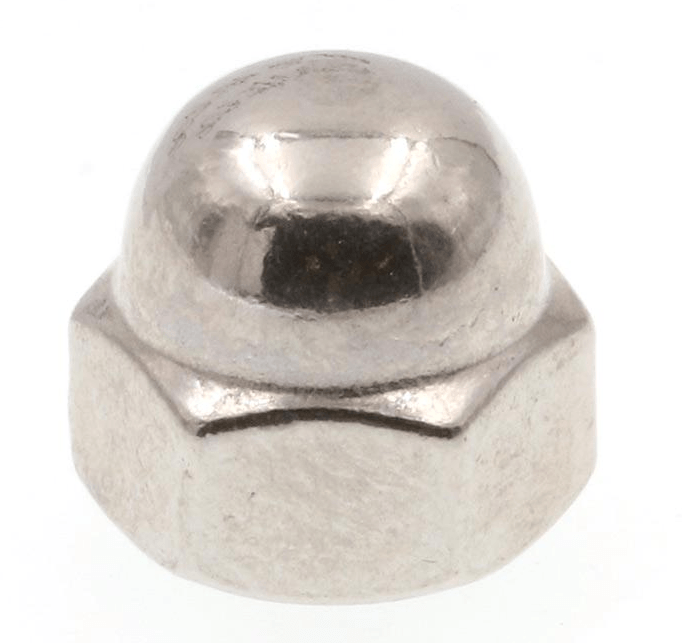 Stainless Steel 3/8-16 Acorn Nuts - 18-8 Grade, Choose Your Quantity!
