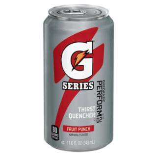 Gatorade Cans, Fruit Punch, 11.6 oz, Can, 24/CA AFT Fasteners