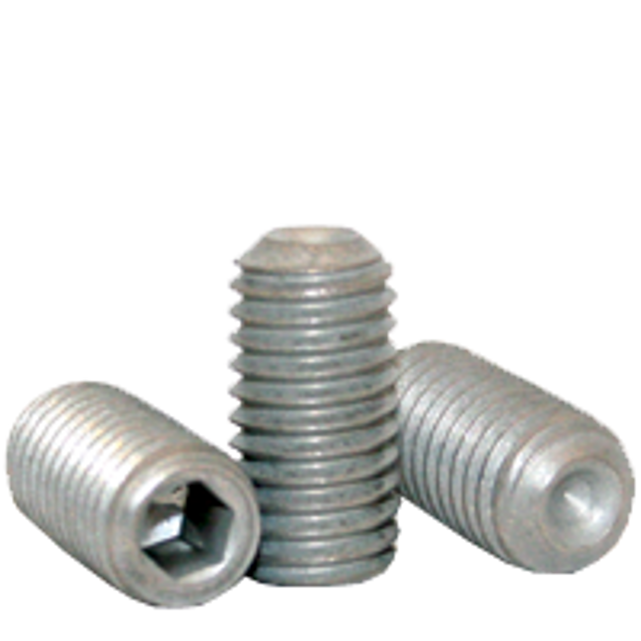 8-32 x 3/4" Socket Set Screws Allen Drive Cup Point Stainless Steel Qty 1000