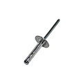 ASLF 53-55 5/32 (.125-.312) Aluminum/Steel Large Flange Multi-Grip Type ...