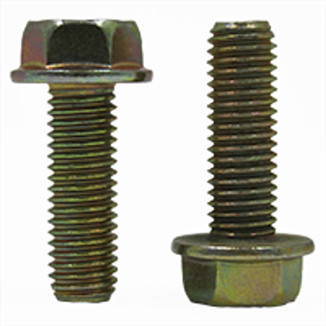 (8) 16-18X1-1 Stainless Steel Hex Serrated Flange Screws Flange Bolts 304 - 3