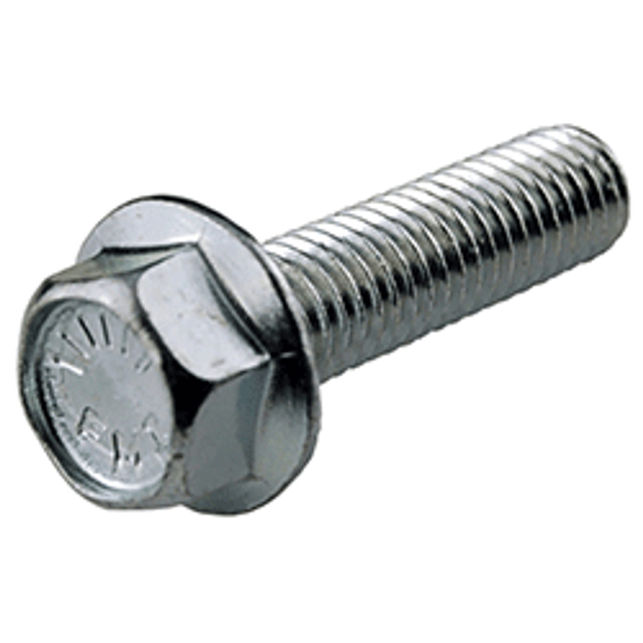 25 1/4-20x1/2 STAINLESS STEEL Serrated Hex Flange Screws Flange Bolts 