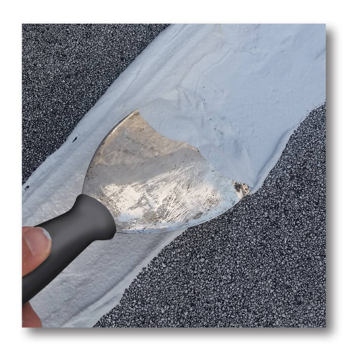GacoPatch Silicone Roof Patch, Black (2/Gal) #GP15732 | AFT Fasteners