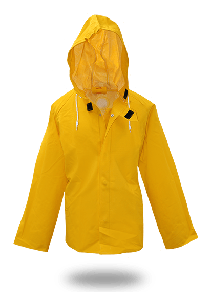 BOSS 50mm Yellow PVC Poly Lined Rain 
