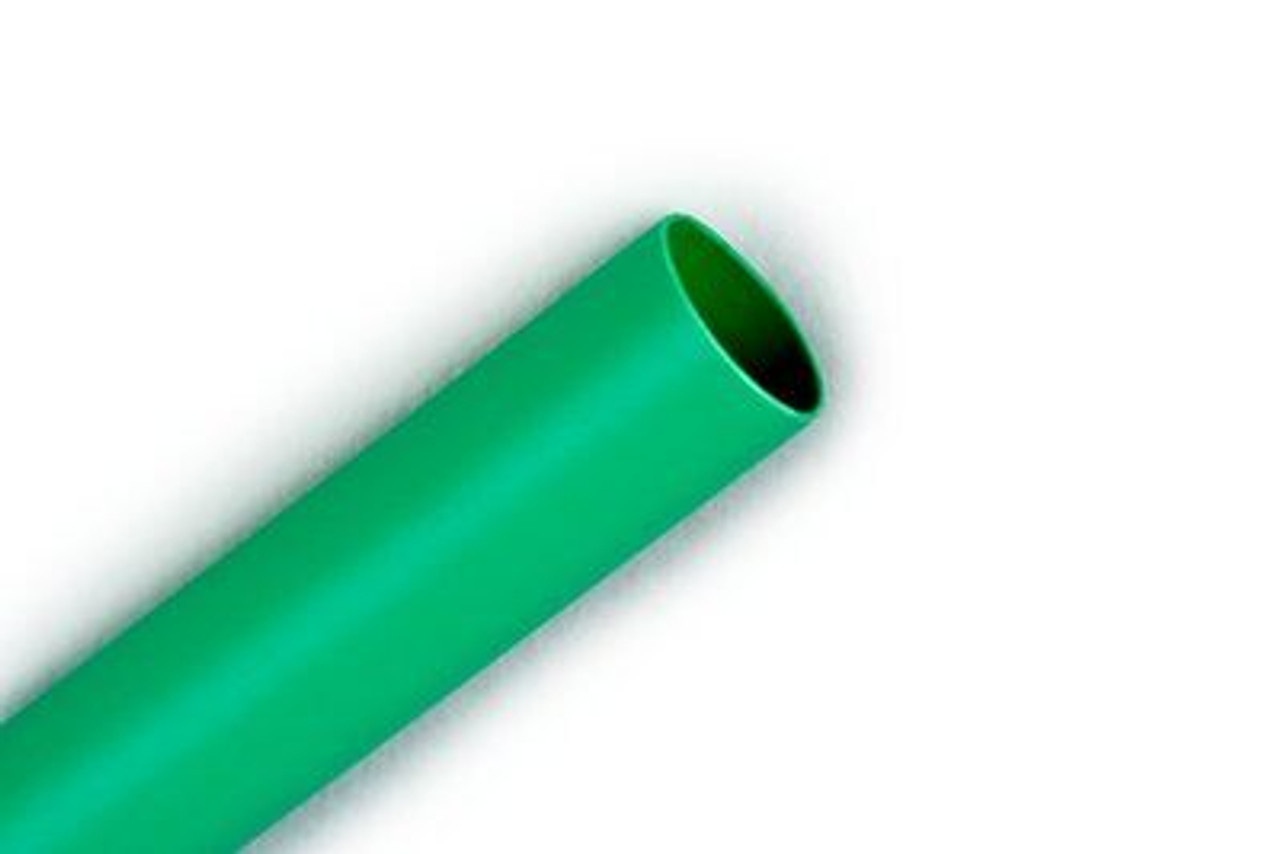 3m Heat Shrink Thin Wall Tubing Fp 301 1 4 Green 0 0 Ft Spool Length 600 Ft Case Qty 3 Rolls Aft Fasteners