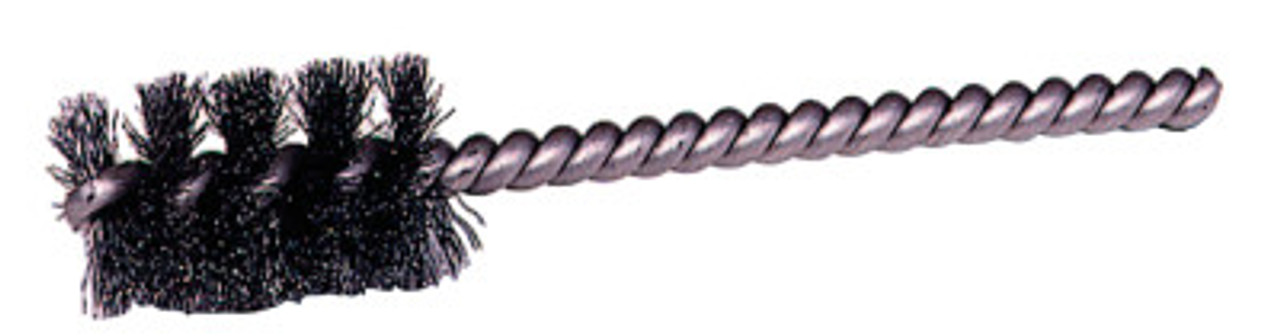 3/8 Power Tube Brush, .004 Stainless Steel Wire Fill, 1 Brush Length -  21082