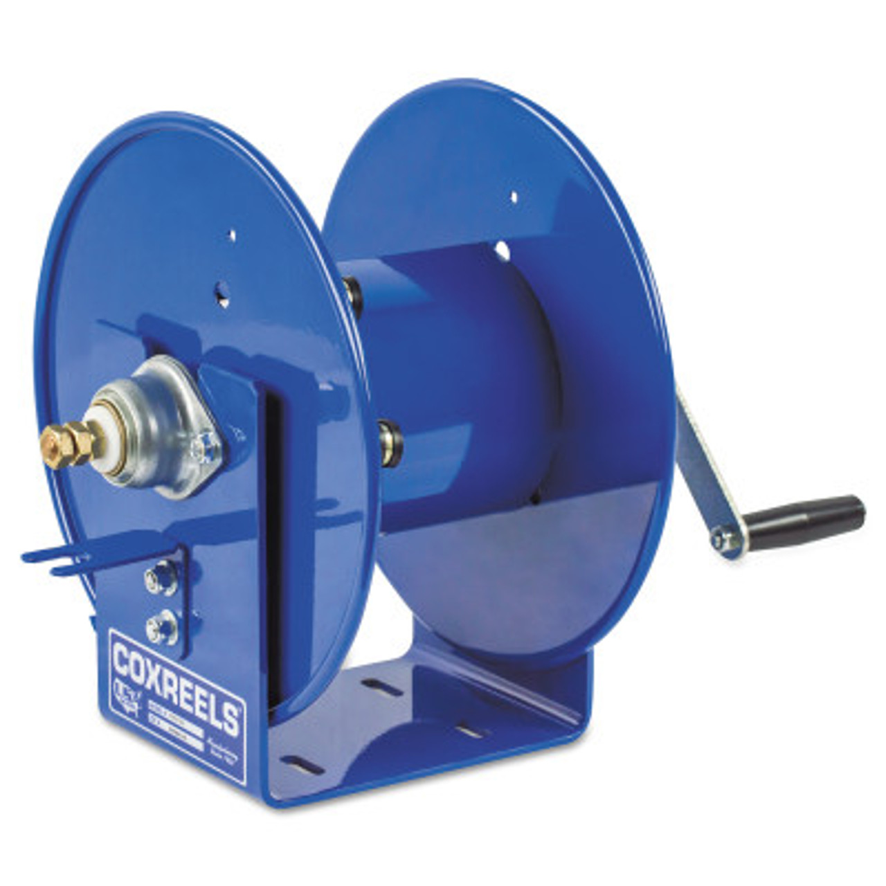 Coxreels Challenger Hand Crank Welding Cable Reels, 100 ft, 1/0