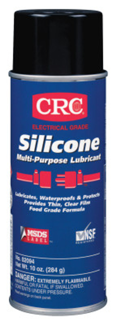 CRC Silicone Spray Lubricates and Protects
