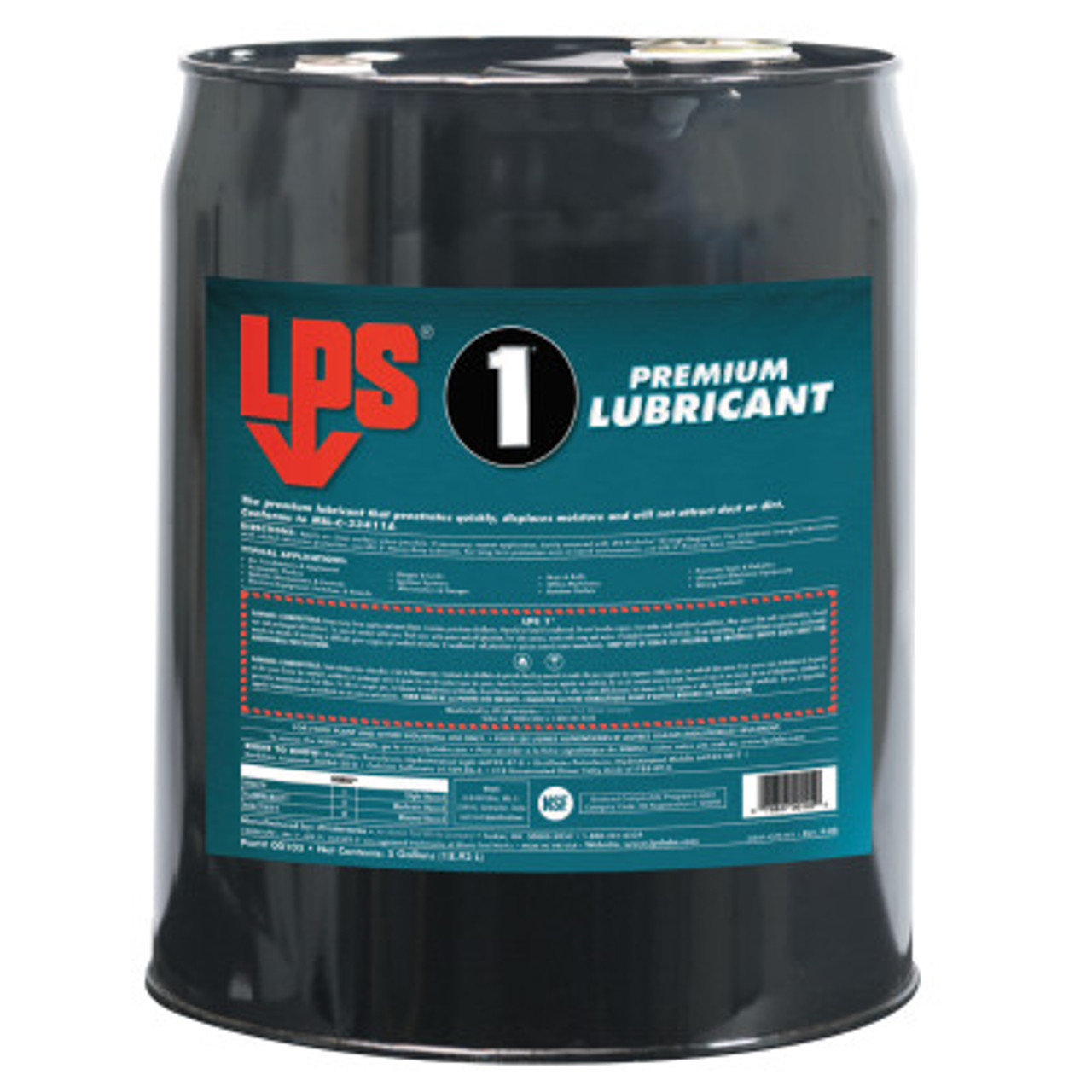 ITW Pro Brands 1 Premium Lubricants, 5 gal, Pail, 5 PA, #105