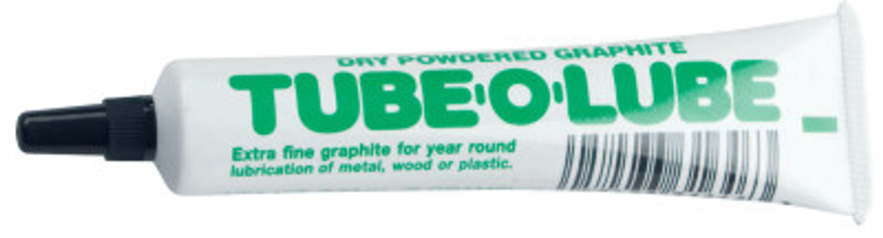 Slip Plate Dry Powder Graphite Lube, Tube, 0.21 oz