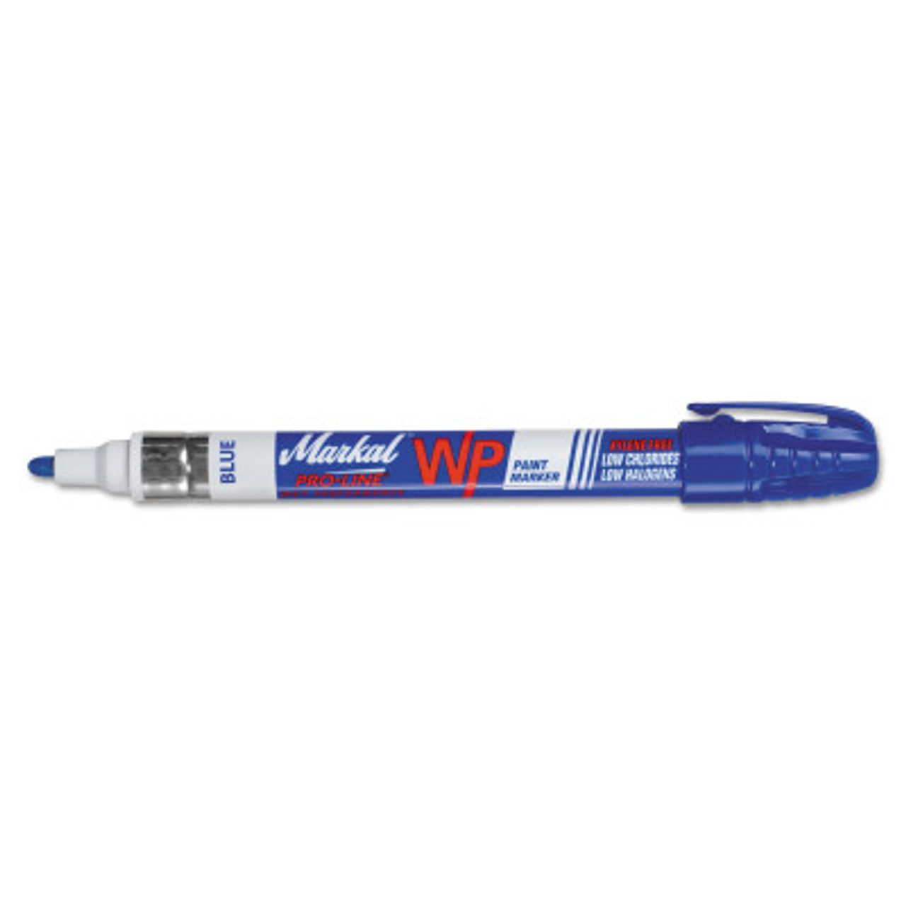 Markal PRO-LINE HP Paint Markers, 1/8 in Tip, Medium, Light Blue - 12/Box  (434-96971) 