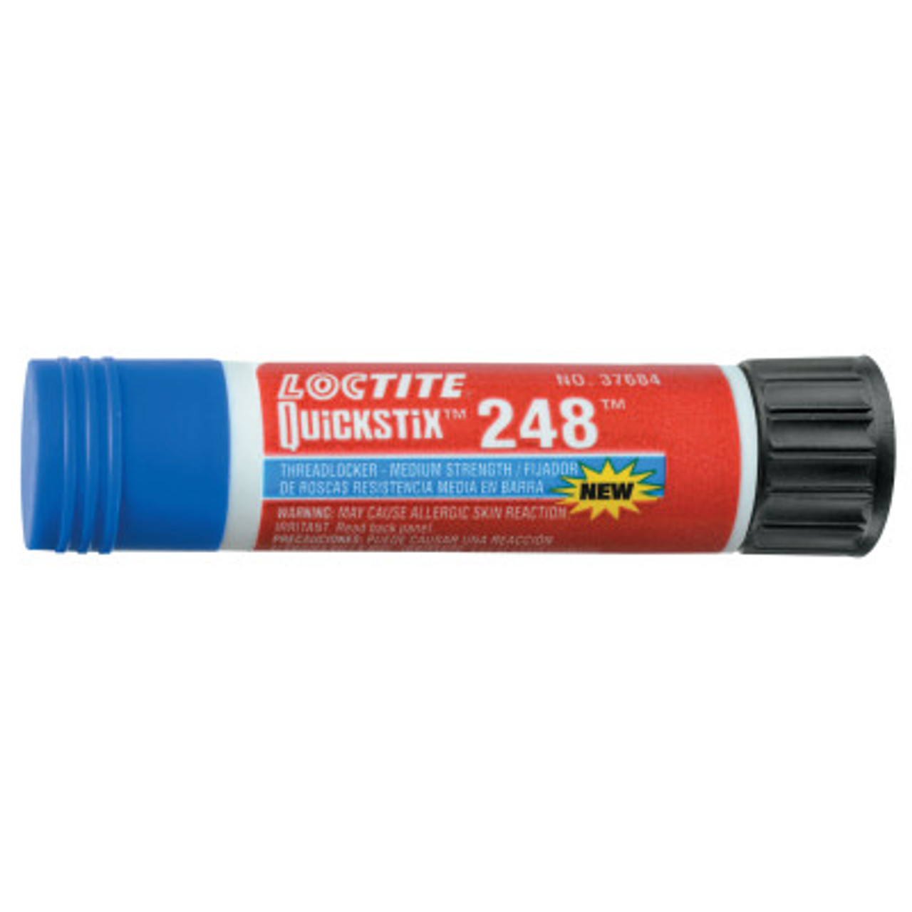 LOCTITE Primerless Medium-Strength Threadlocker: 243, Blue, Oil Tolerant,  8.45 fl oz, Bottle, 1 EA