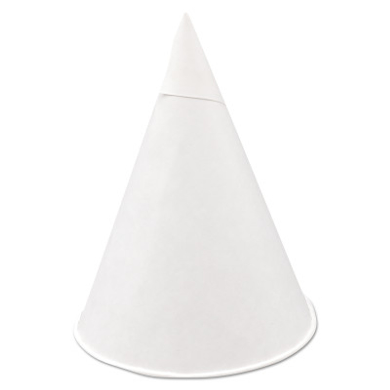 Igloo Cone Cups, 4 1/4 oz, White, 5/CA AFT Fasteners