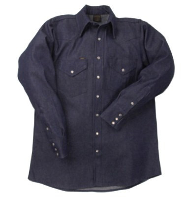 LAPCO 1000 Blue Denim Shirts, Denim, 15 