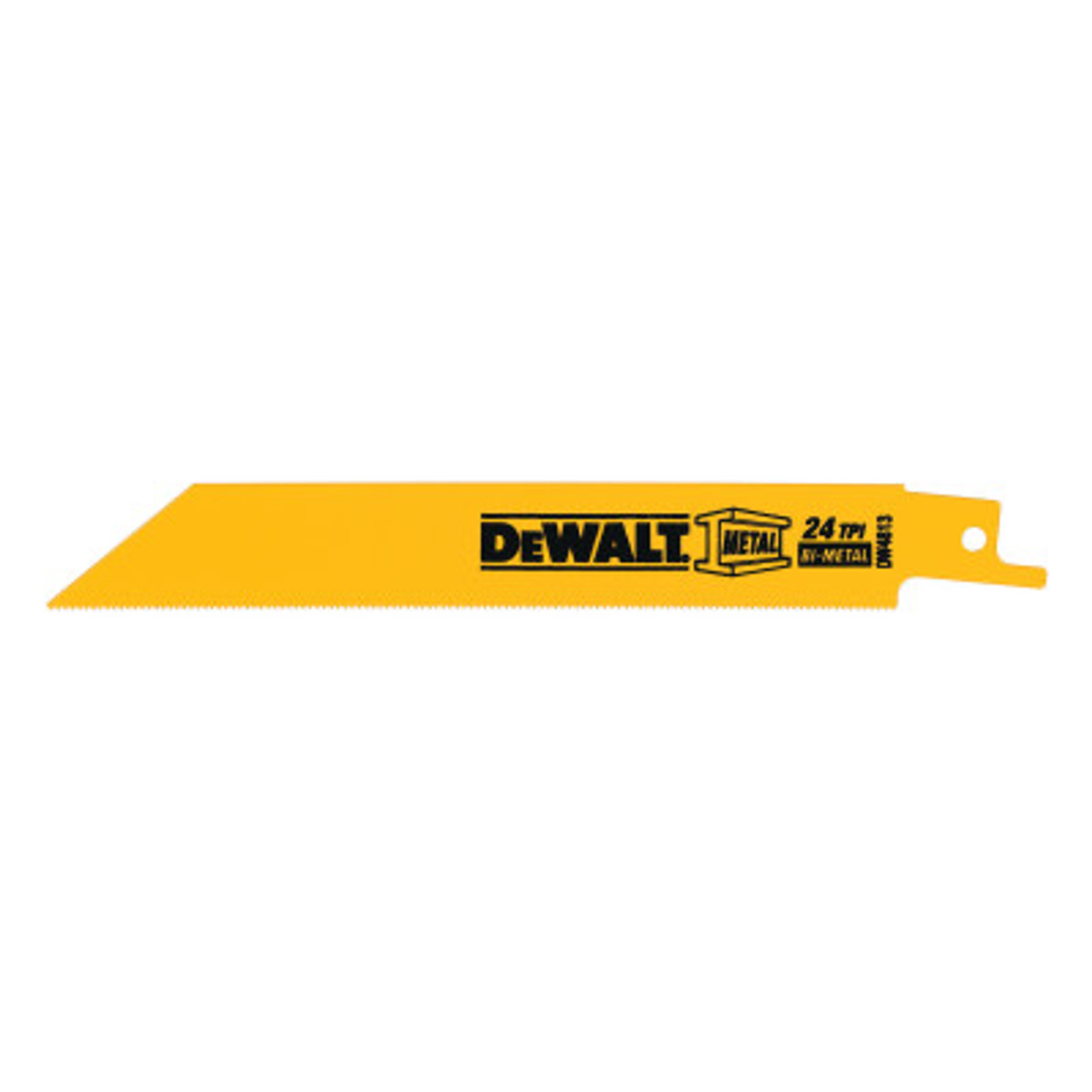 DeWalt Metal Cutting Reciprocating Saw Blades 6 in 24 TPI