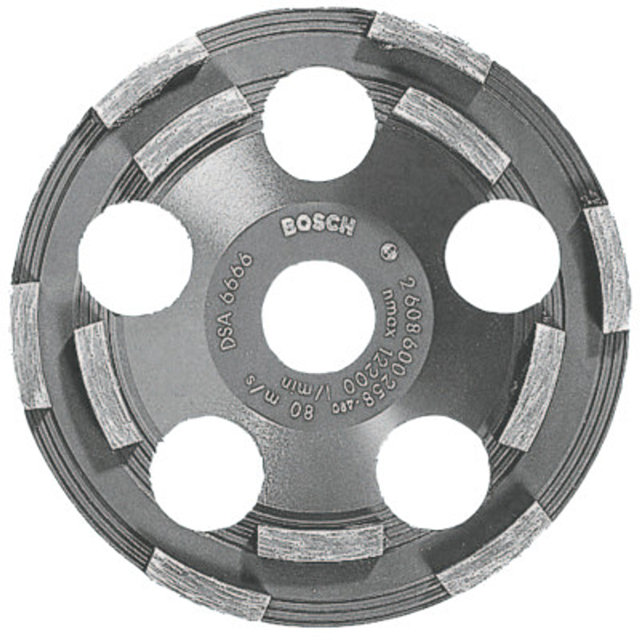 Bosch Tool Corporation 5 In. Double Row Segmented Diamond Cup