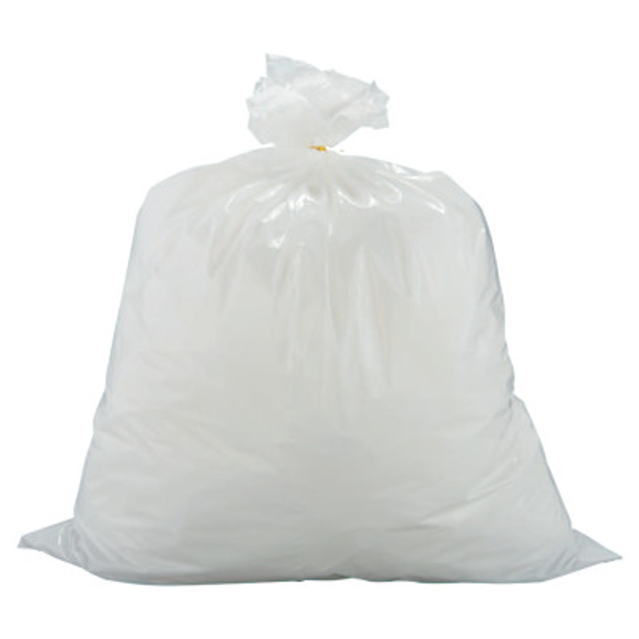 Warp Brothers Flex-O-Bag® Trash Can Liners, 13 gal, 1.25 mil, 24 in X 30  in, White, 150/BX