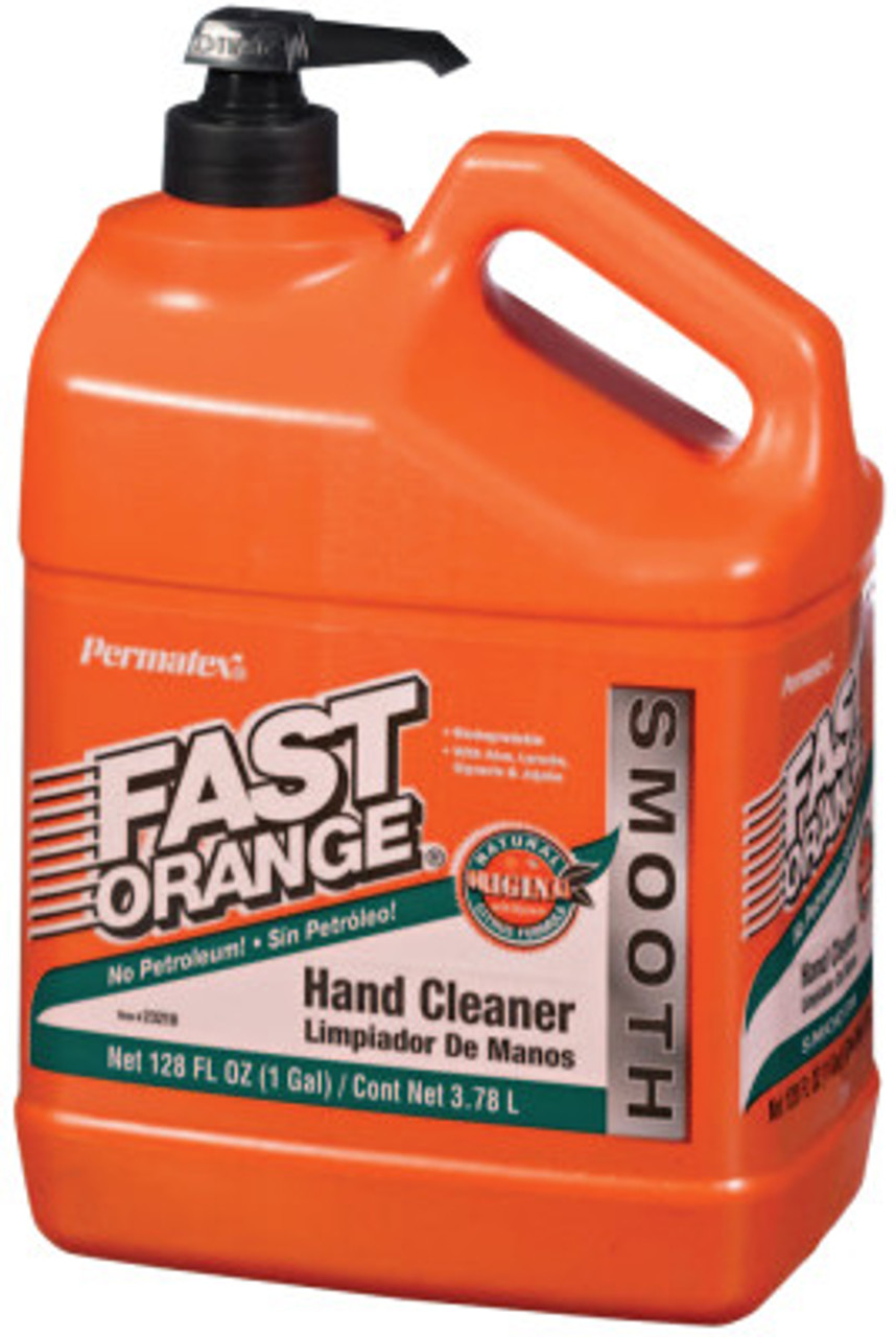 Permatex Fast Orange Smooth Lotion Hand Cleaners, Citrus, Bottle w