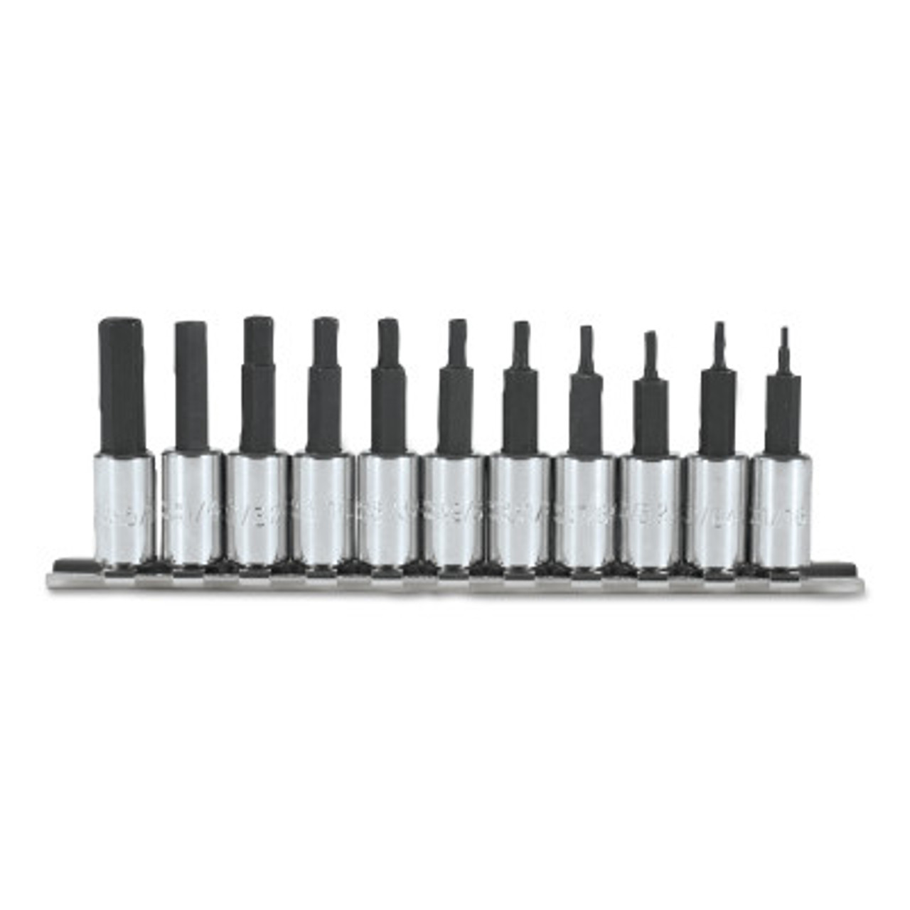 Stanley Products 11 Piece Hex Bit Socket Sets, 1/4 in, 1/SET | AFT