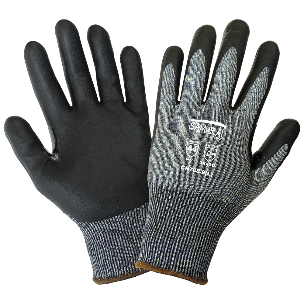 Samurai Glove- Cut Resistant Touch Screen Glove Size 6(XS) 12 Pair