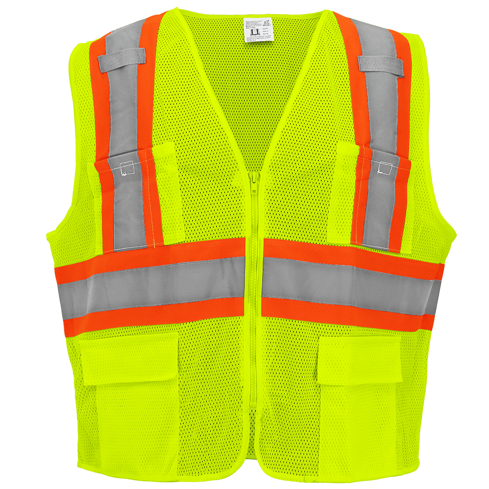 FrogWear HV High-Visibility Yellow/Green Lightweight Mesh