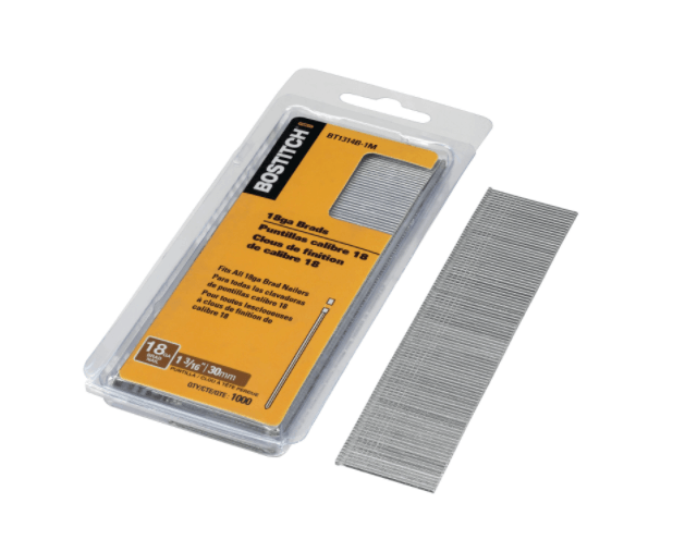 Bostitch 18 Gauge Brad Nails, 1-3/8 