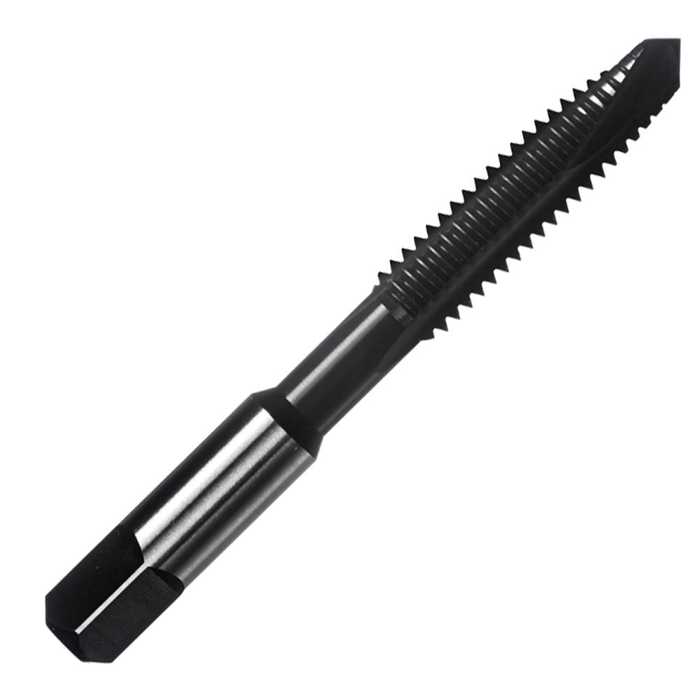 10-Pack #8-32 Spiral Point Taps - 2 Flute Plug, High Speed Steel (HSS) For Threading
